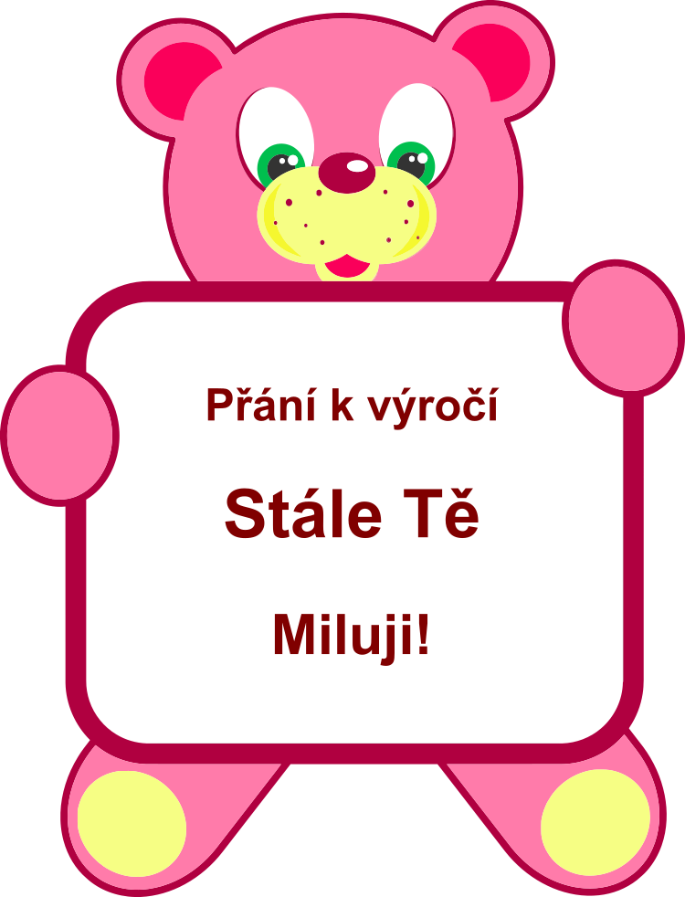 P��n� St�le T� miluji k v�ro�� sezn�men�, gratulace k prvn�mu setk�n�, blahop��n�, p��n��ko