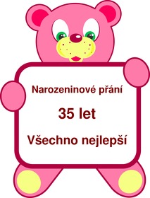 Blahop��n� ke kulat�m narozenin�m. P��n�, p��n��ka ke kulatin�m, gratulace ke sta�en�