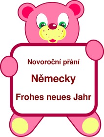 P��n� do nov�ho roku, novoro�enky, gratulace, p��n��ka a blahop��n�, PF ke sta�en�