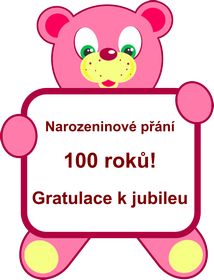 Gratulace ke kulat�m narozenin�m. Blahop��n�, p��n��ka ke kulatin�m, p��n� ke sta�en�