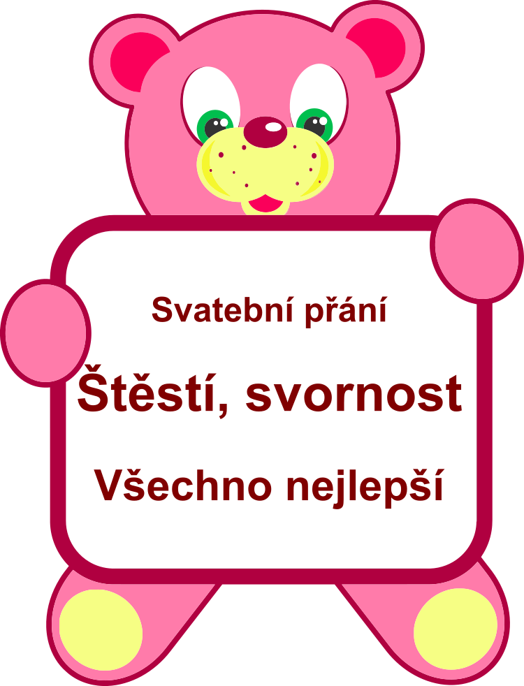 Svatebn� p��n� �t�st� a svornost, blahop��n� ke s�atku, p��n��ko ke svatb� ke sta�en�