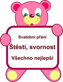 Gratulace ke s�atku, svatebn� blahop��n�, p��n��ka ke svatb�, p��n� ke sta�en�